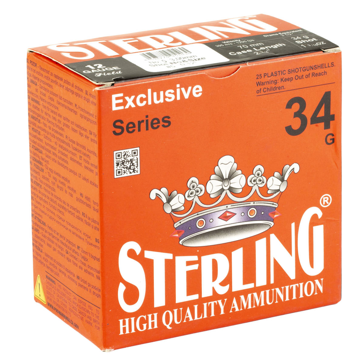 STERLING EXCLSV 12GA 2.75” #5 25/250-img-2