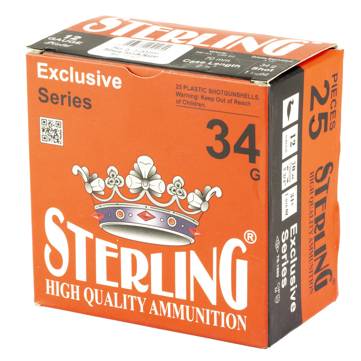 STERLING EXCLSV 12GA 2.75” #5 25/250-img-3