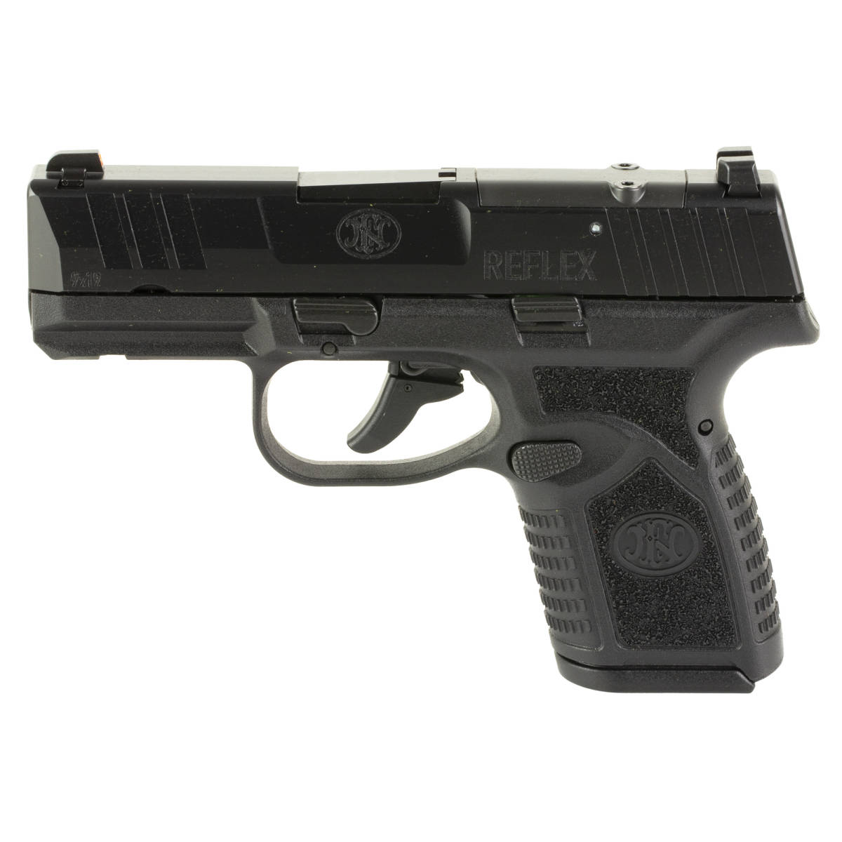 FN 66101414 Reflex MRD Micro-Compact Frame 9mm Luger 10+1, 3.30” Black-img-1