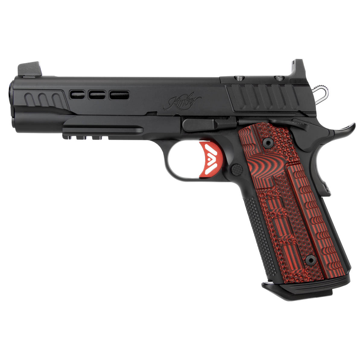 Kimber Mfg.,inc 3000452 Rapide Heat 45 ACP 8+1 5.50” Black DLC Steel...-img-0