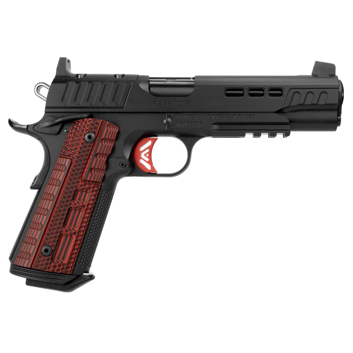Kimber Mfg.,inc 3000452 Rapide Heat 45 ACP 8+1 5.50” Black DLC Steel...-img-1