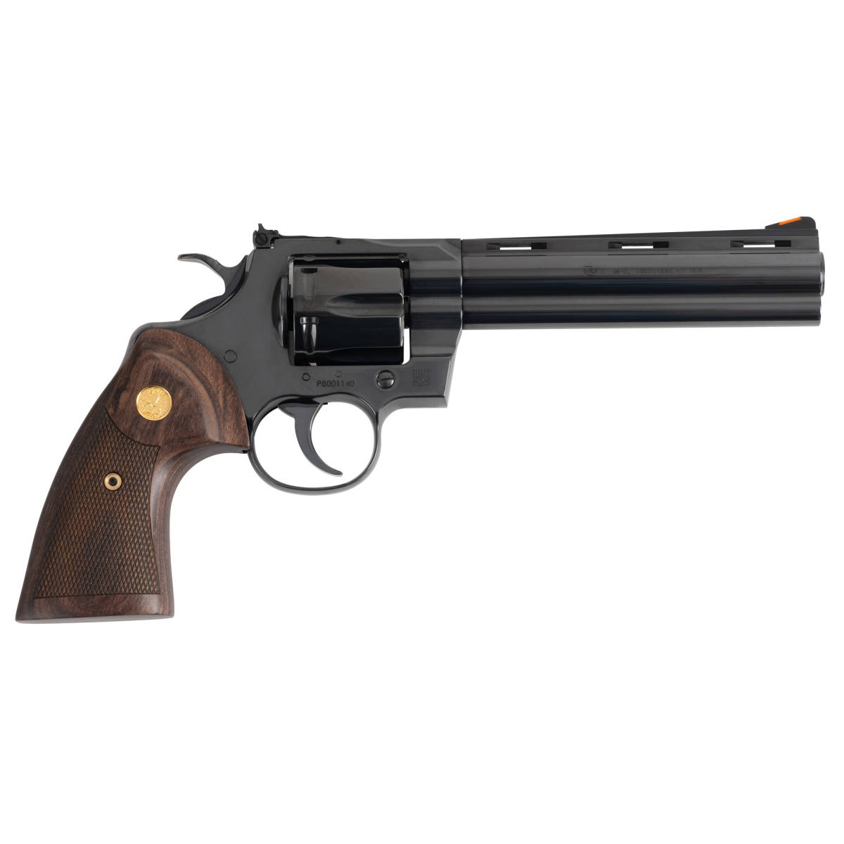 Colt Python Target 357 Mag/38 Spl 6rd Matte Blued Walnut Medallion...-img-3