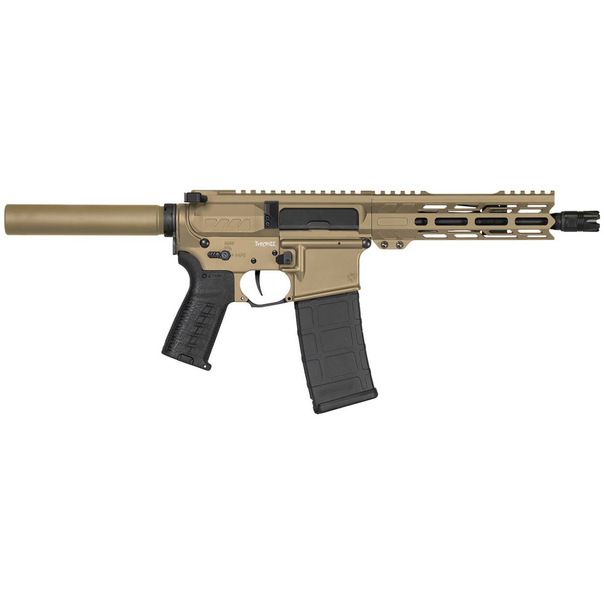 CMMG Banshee MK4 300BLK 12.5" Coyote Tan 30AB20FCT-img-1