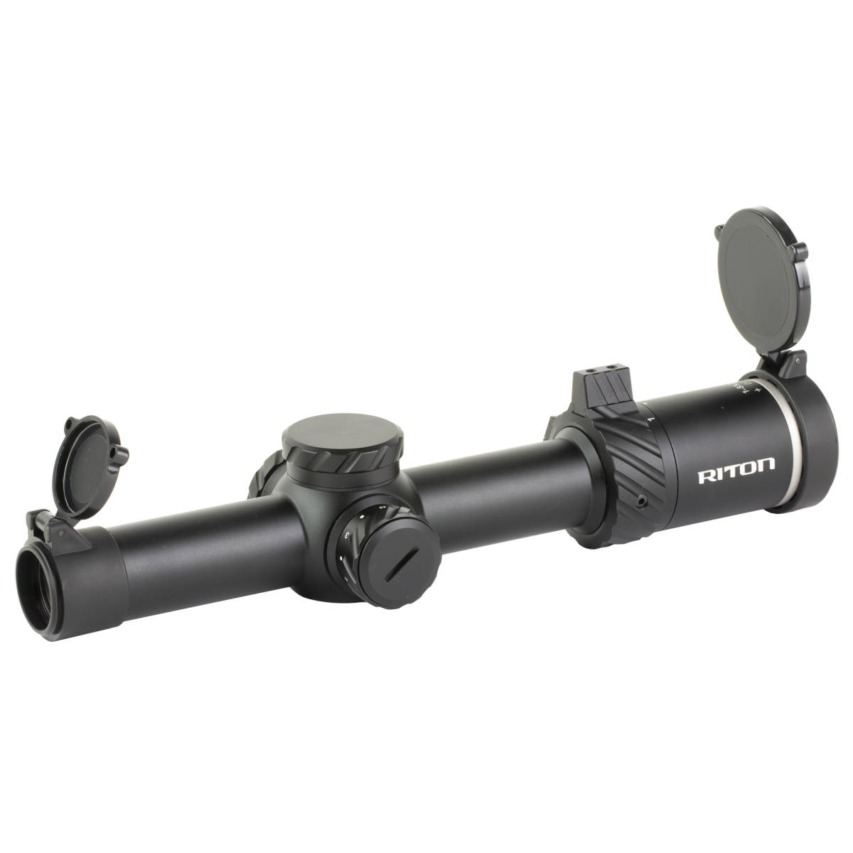Riton Optics 3T18ASIBLK2 3 Tactix Black 1-8x24mm 30mm Tube Illuminated...-img-1