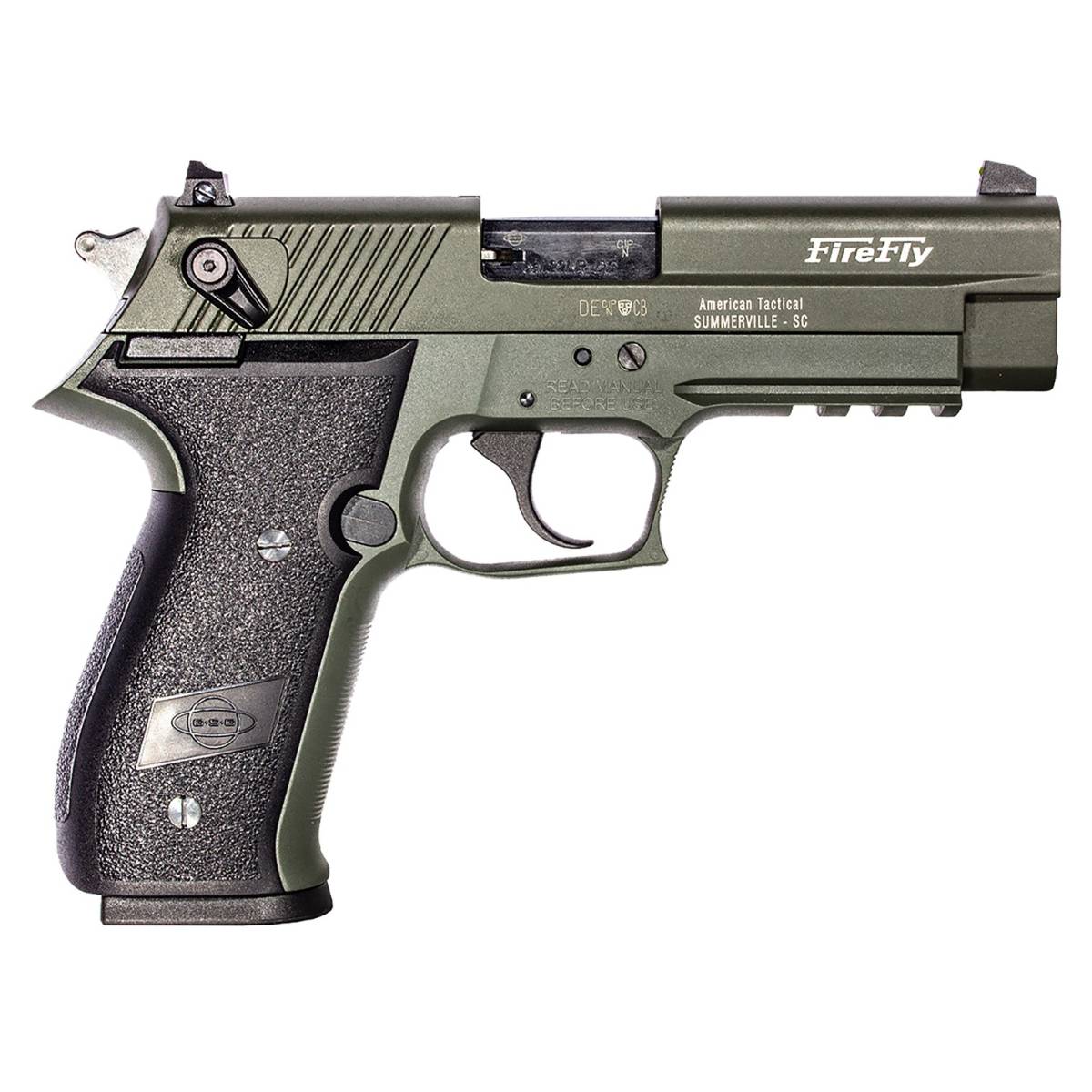 GSG Firefly 22LR PISTOL ATI OD GREEN AMERICAN TACTICAL ODG 22 LR-img-2