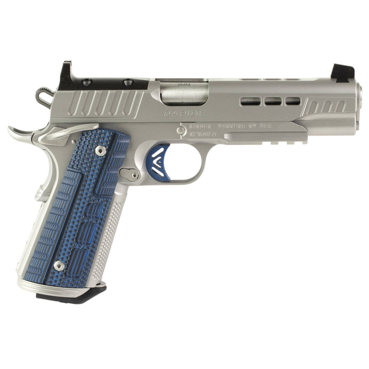 Kimber Mfg.,inc 3000455 Rapide ICE OR 9mm 9+1 5” Stepped Cocking...-img-2