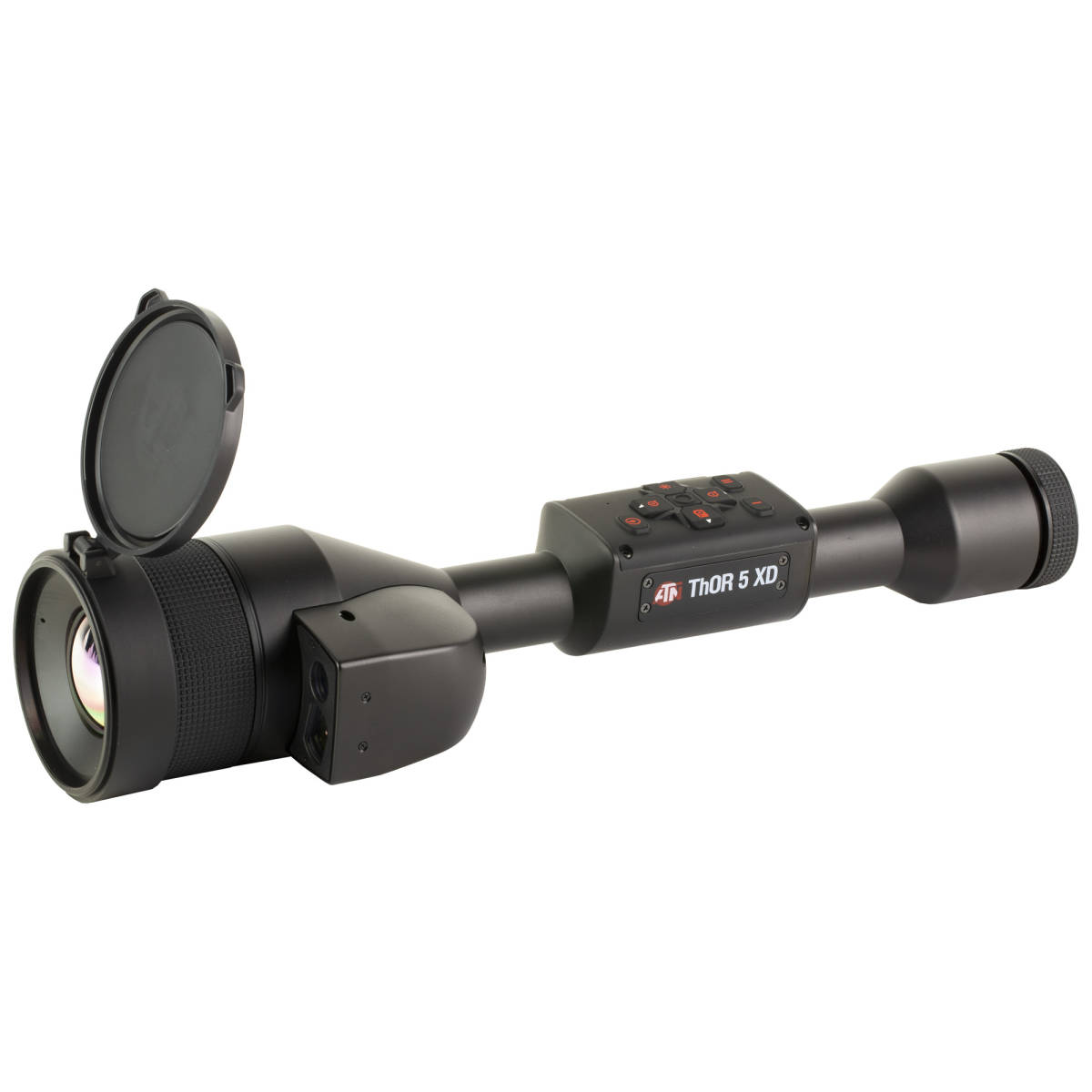 ATN TIWST51250LRF Thor 5 XD LRF Thermal Rifle Scope Black Anodized 2-20x-img-1