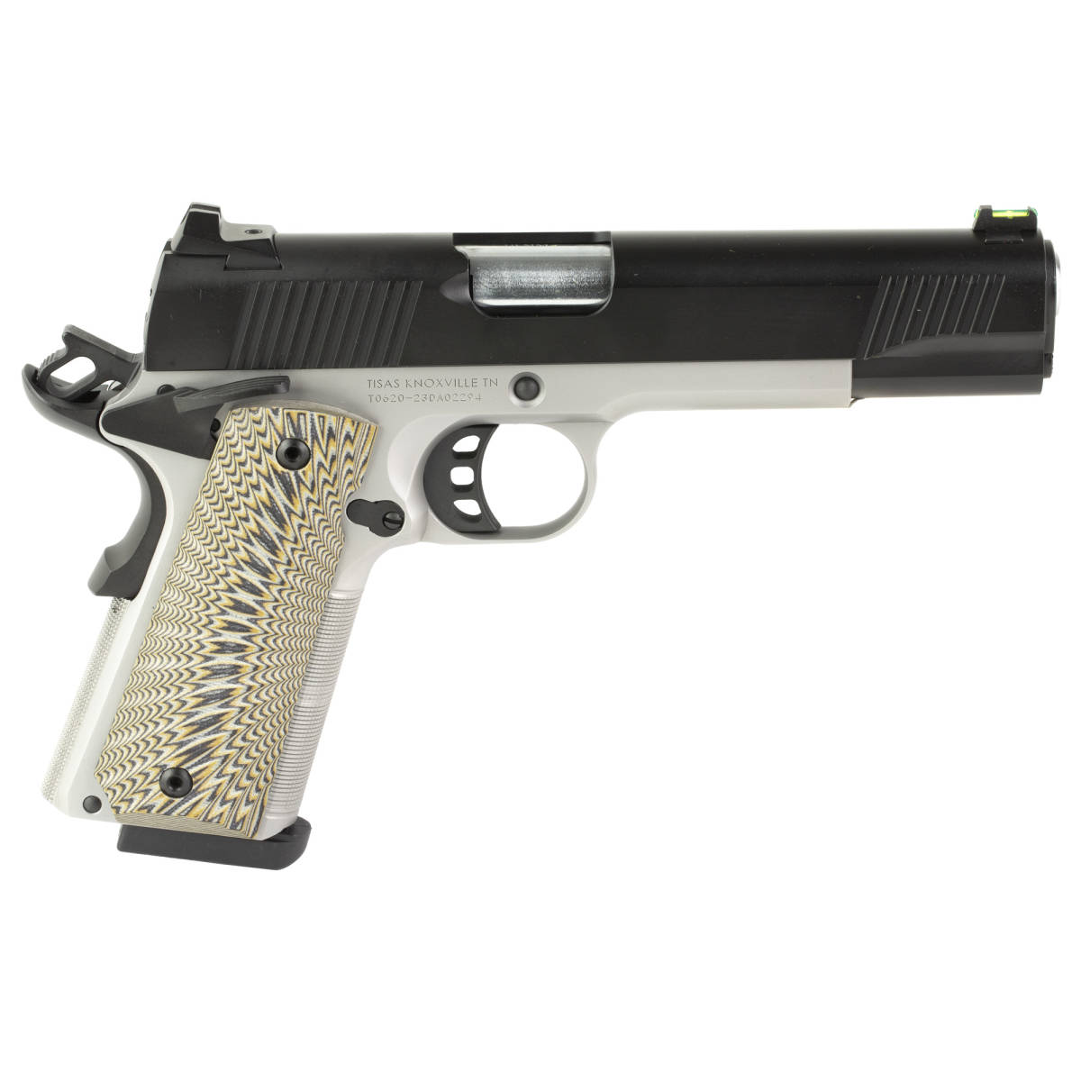 SDS Imports Tisas 1911 D10 Pistol 10mm 5" 8+1 Cerakote Fiber Optic...-img-2