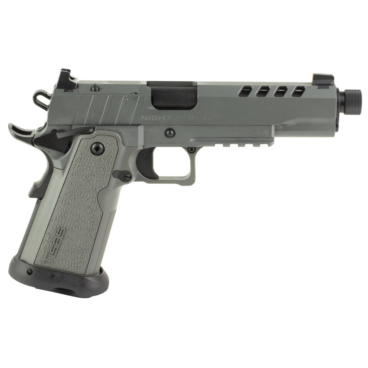 Tisas 1911 night stalker sf double stack 9mm semi auto pistols at