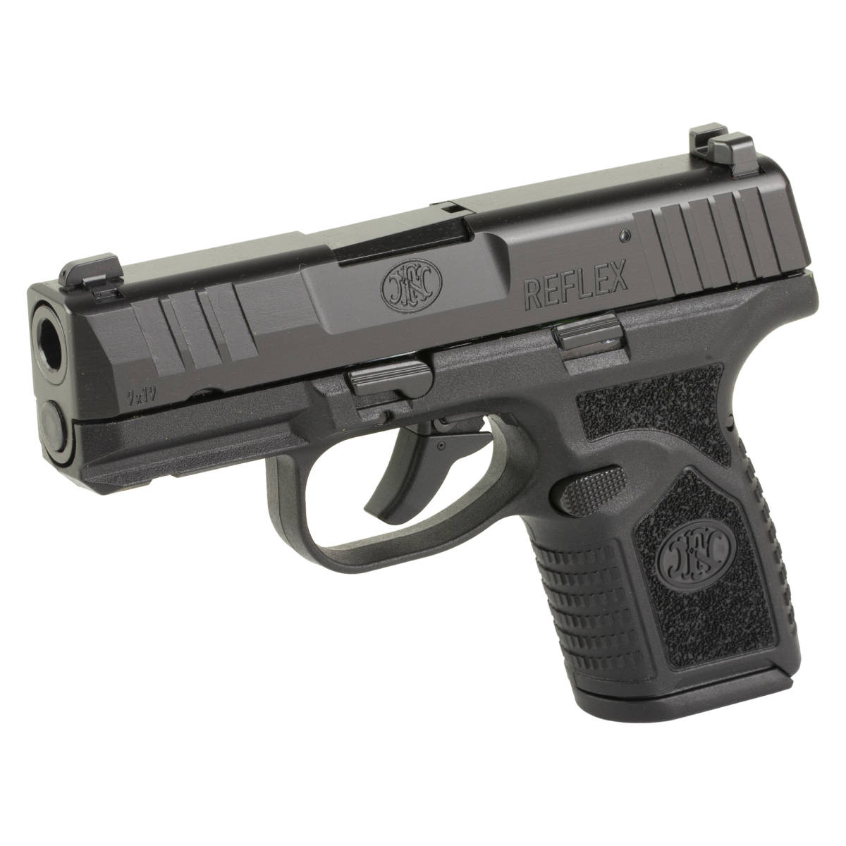 FN 66101412 Reflex Micro-Compact Frame 9mm Luger 10+1, 3.30” Black...-img-2