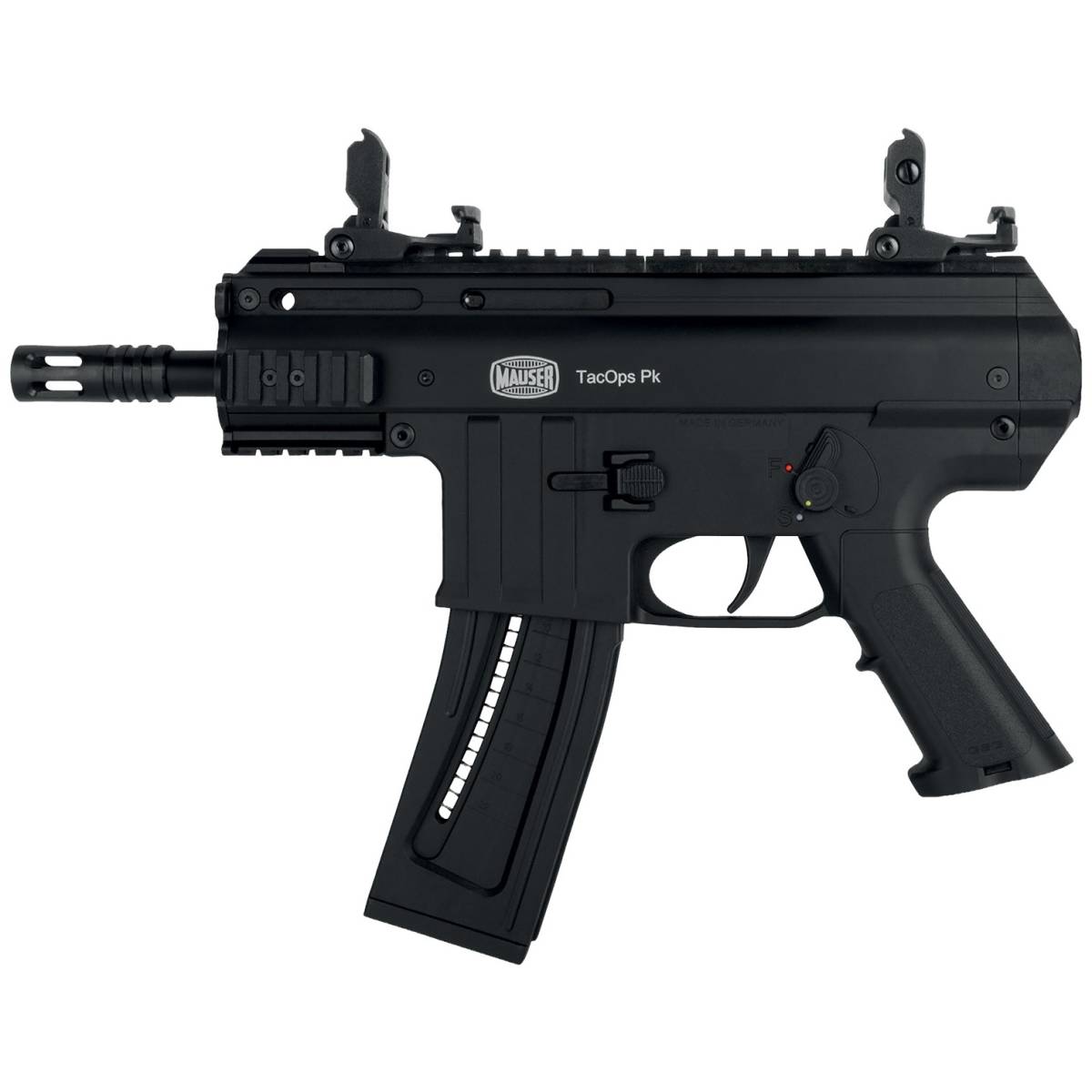 Blue Line Solutions 4150043 TacOps Pk 22 LR 22+1 5” Black Anodized...-img-1