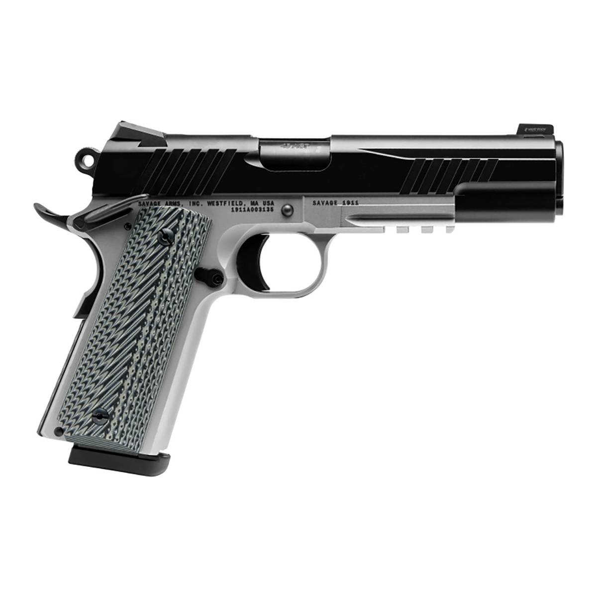 Savage Arms 67208 1911 Government 9mm Luger 10+1 5” Black Stainless...-img-1