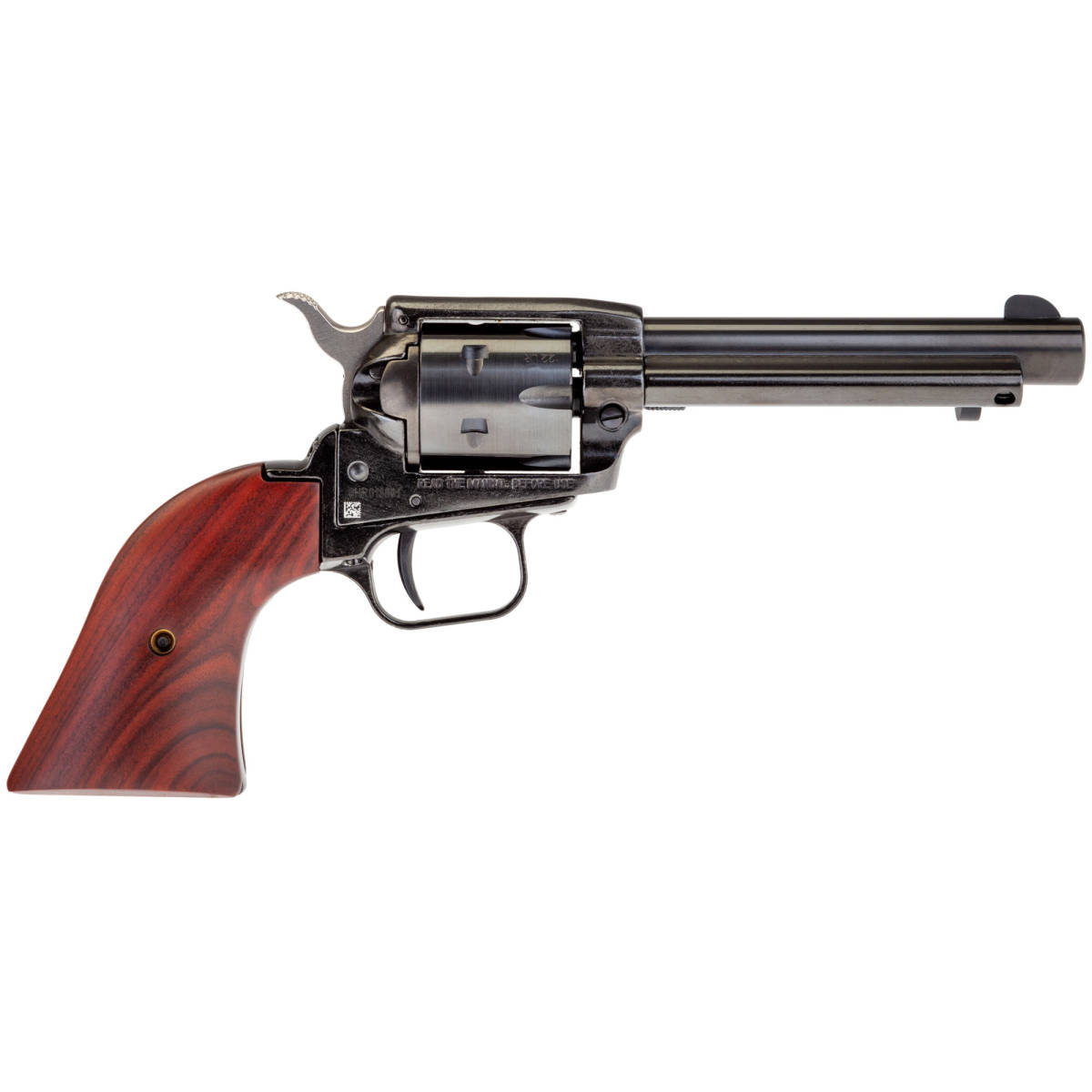 Heritage Rough Rider 22 LR Revolver 4.75” Wooden Grips-img-3