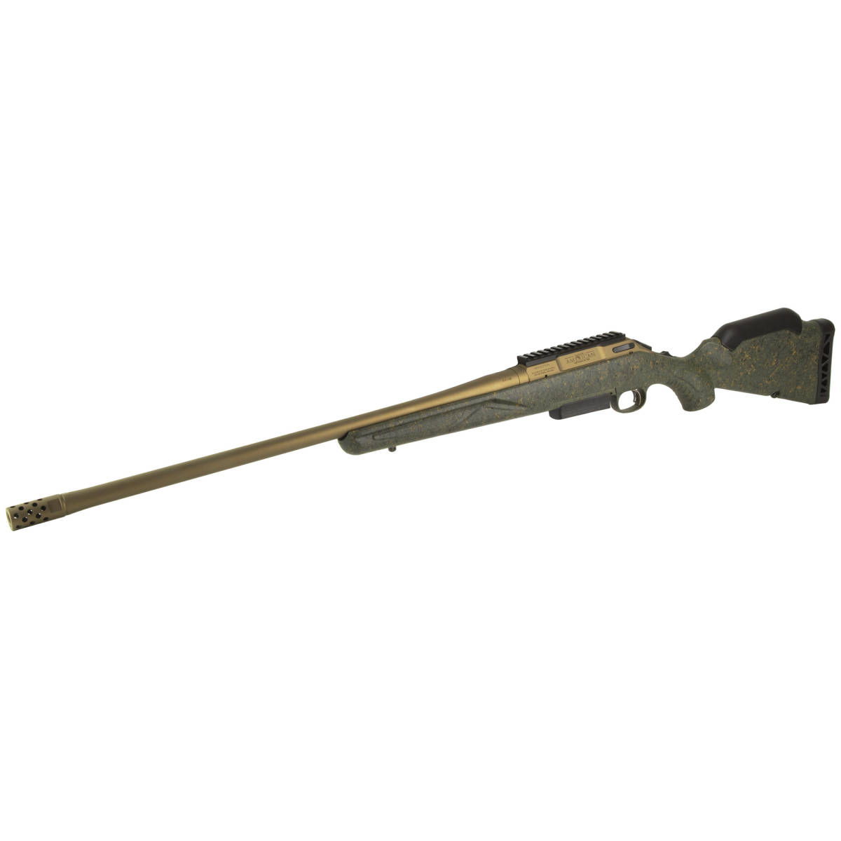 Ruger American Predator 450 Bushmaster 3+1 Burnt Bronze Cerakote...-img-3