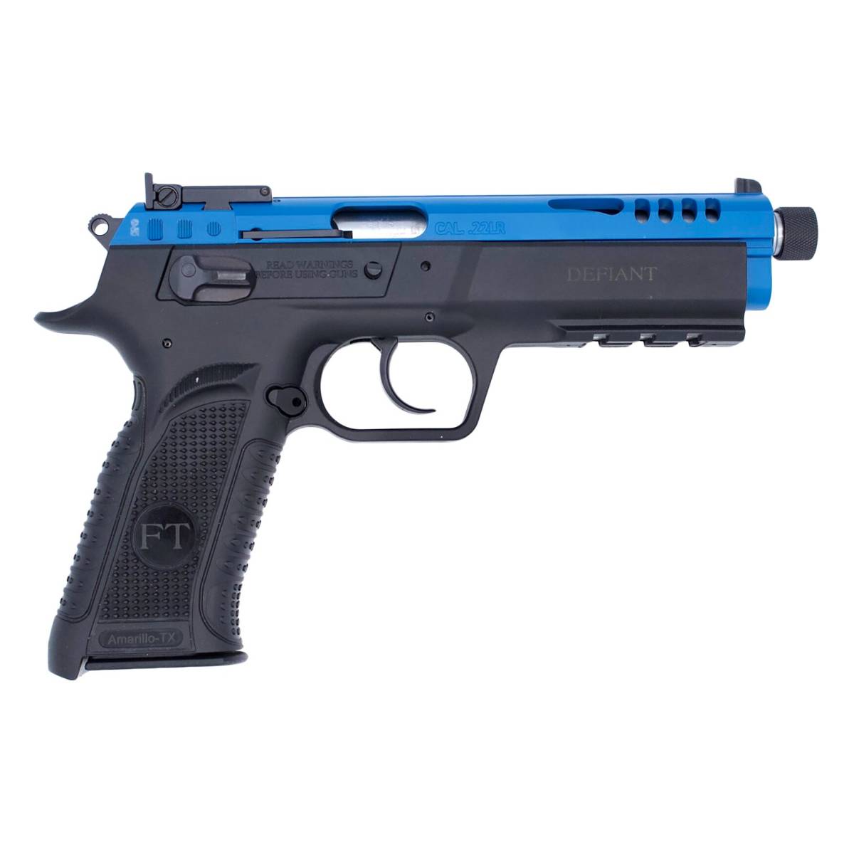 Tanfoglio TFFORCE22TB Force Tactical 22 LR 10+1 4.40” Stainless...-img-1