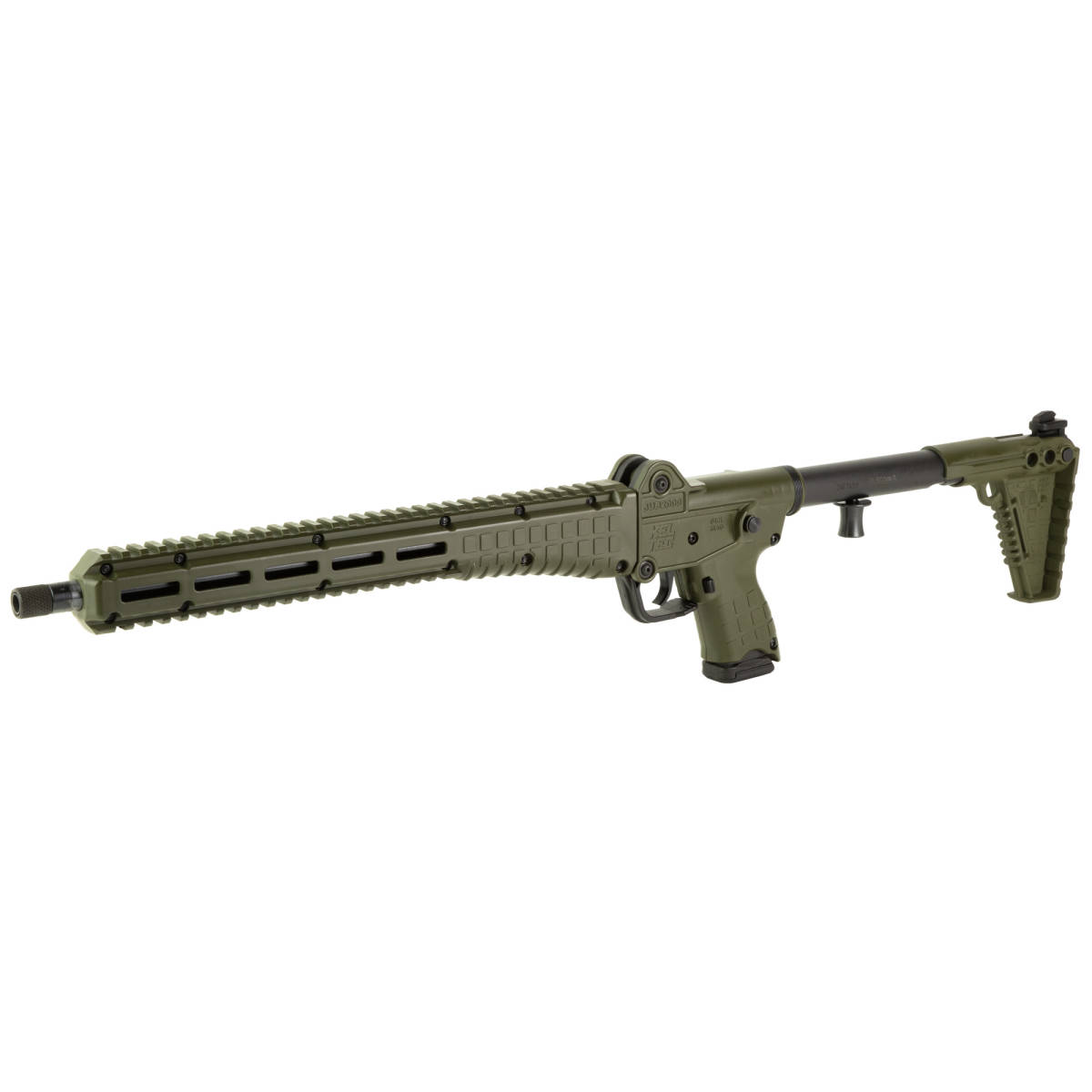 Kel-Tec SUB2K9GLKGRN SUB2000 Gen3 9mm Luger 15+1 16.15” Black Steel...-img-2