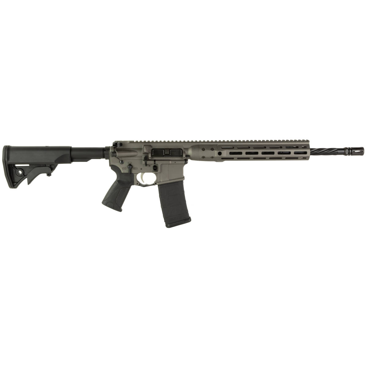 LWRC IC DI 5.56MM 16 TUNGSTEN GRY MLOK HG-img-2