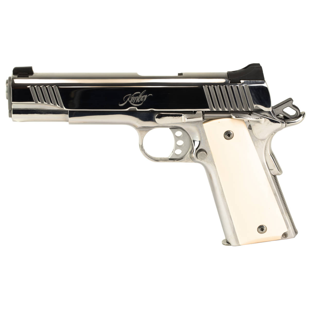 Kimber Mfg.,inc 3200397 High Polished 38 Super 9+1 5” Front Serrations-img-1