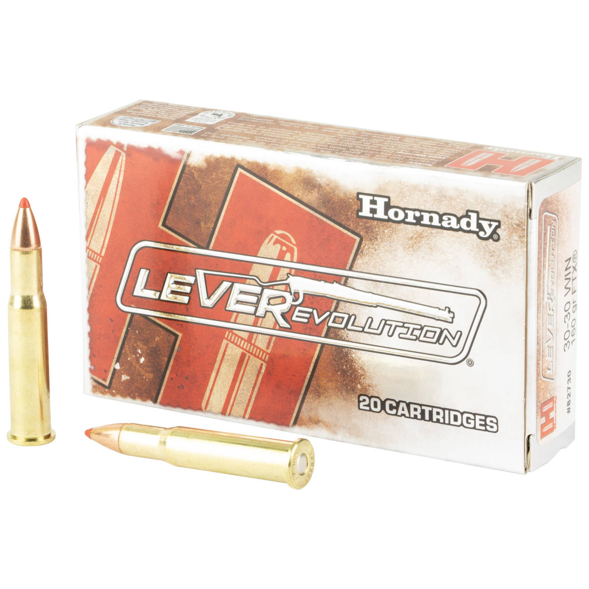 Hornady 82730 LEVERevolution 30-30Win 160gr Flex Tip eXpanding 20 Per...-img-2
