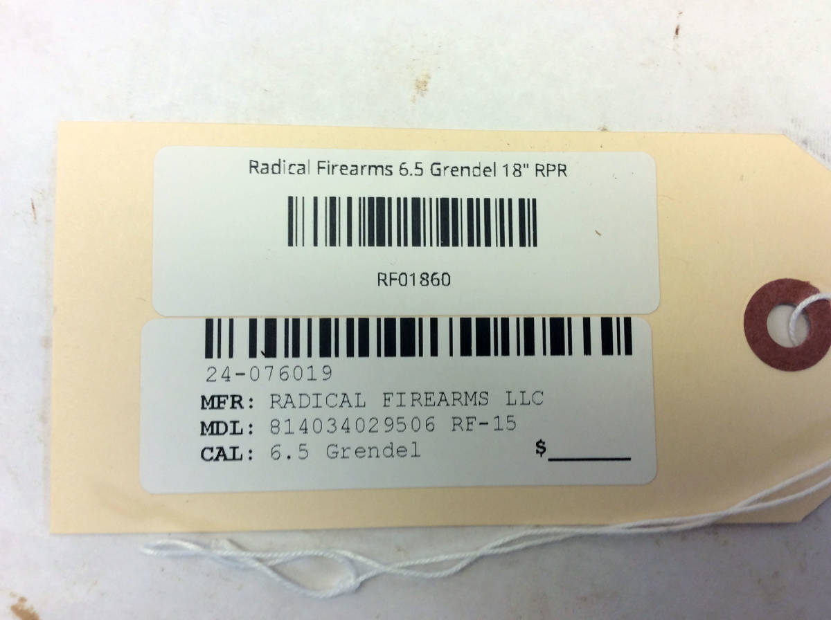 Radical Firearms RF-15 6.5 Grendel 18" AR-15 Rifle 15+1 Free-Float M-LOK-img-8