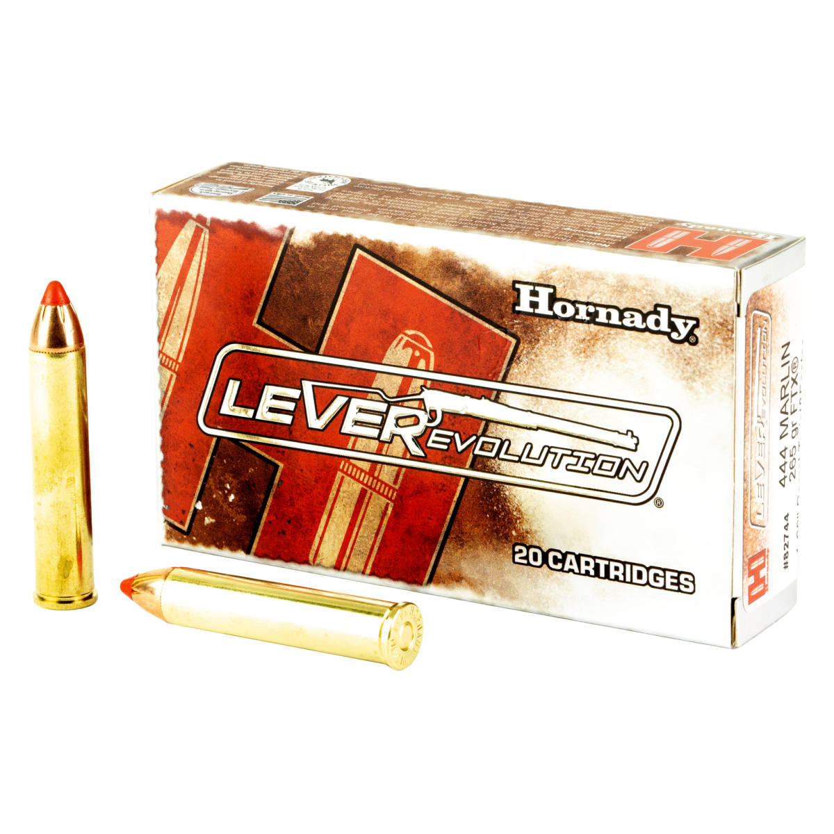 Hornady 82744 LEVERevolution 444Marlin 265gr Flex Tip eXpanding 20 Per...-img-2
