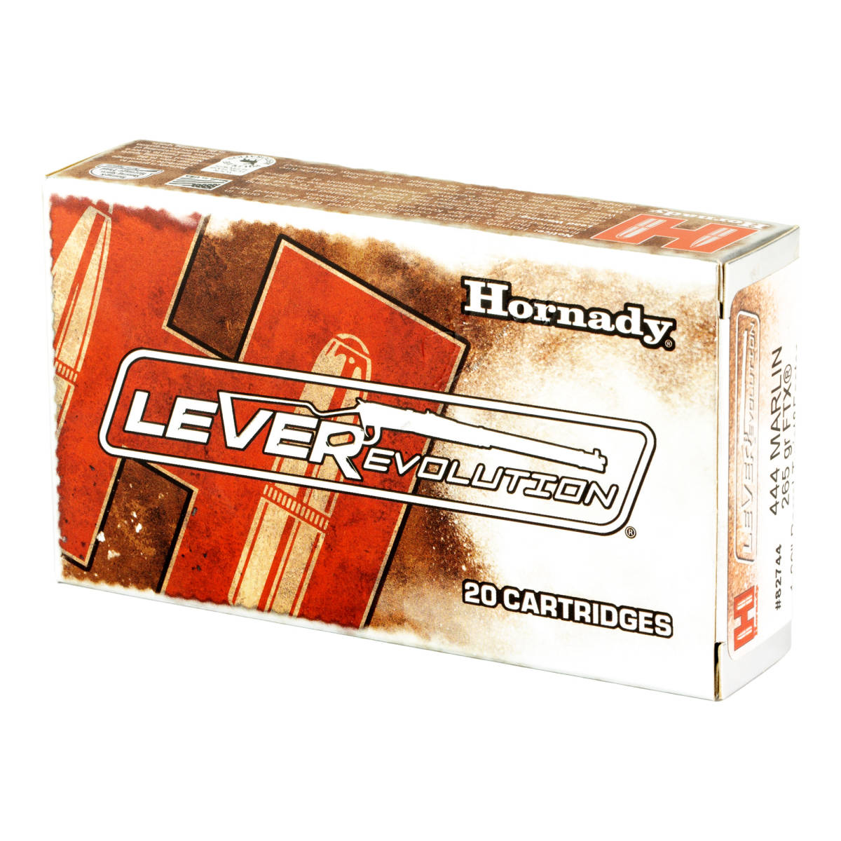 Hornady 82744 LEVERevolution 444Marlin 265gr Flex Tip eXpanding 20 Per...-img-4