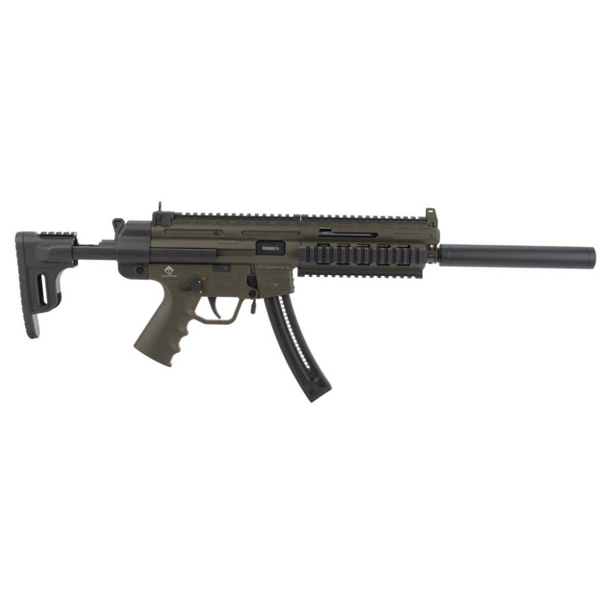 GSG GSG219GERGGSG1622G GSG-16 Full Size 22 LR 22+1 16.25” Black Green...-img-2