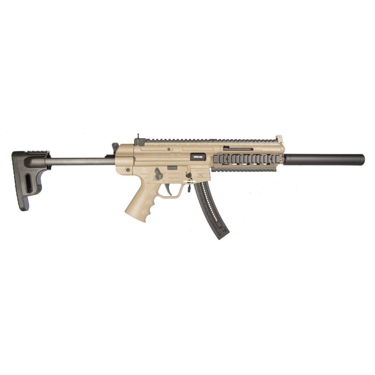 GSG-16 22 LR Carbine FDE 16.25” 22+1 Tan/FDE Receiver Black...-img-1