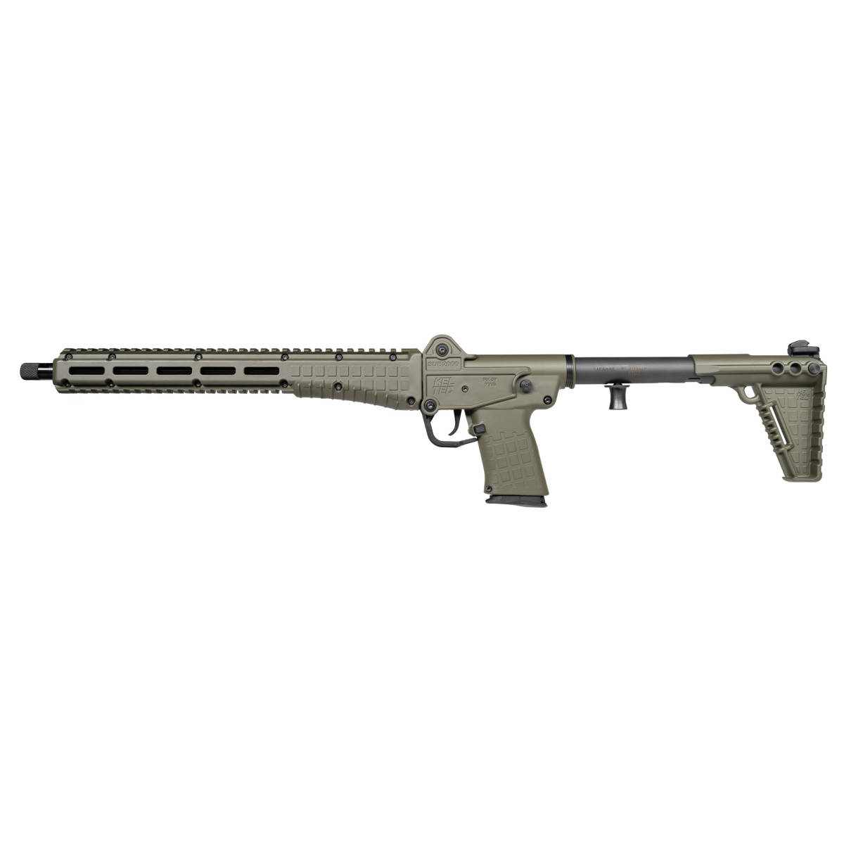 Kel-Tec SUB2K57GRN SUB2000 Gen3 5.7x28mm 20rd 16.15” Green Polymer Stock-img-0