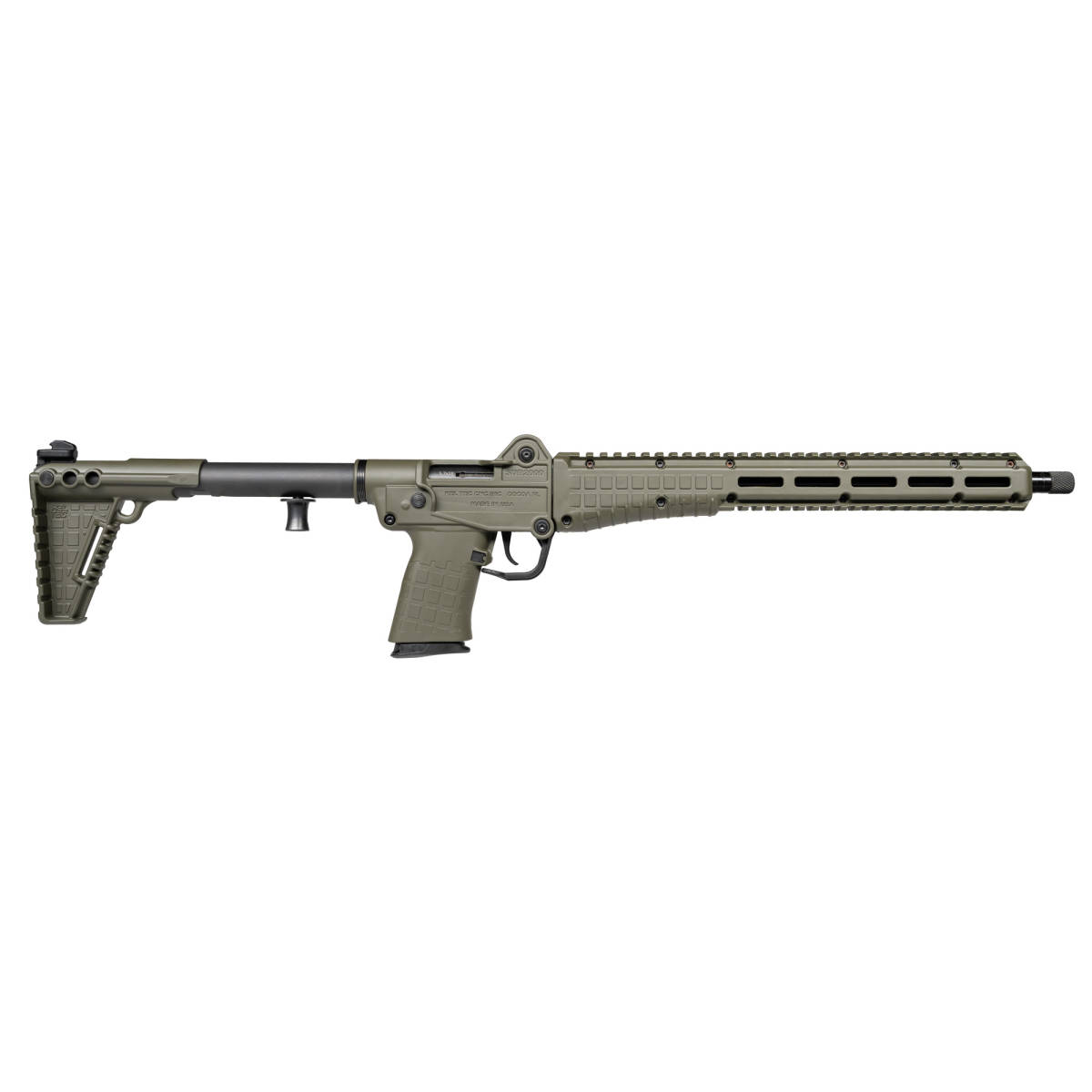 Kel-Tec SUB2K57GRN SUB2000 Gen3 5.7x28mm 20rd 16.15” Green Polymer Stock-img-1