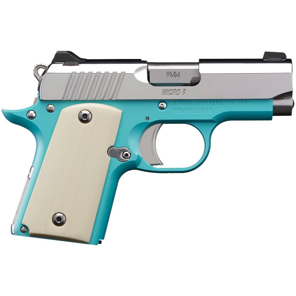 Kimber Mfg.,inc 3700647 Micro 9 Bel Air NS 9mm 6+1 3.15” Stainless...-img-1