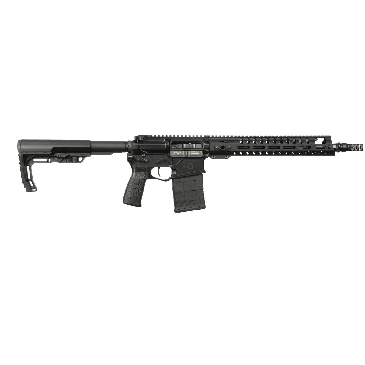 Patriot Ordnance Factory 02063 Rogue 308 Win 30+1 13.75” Black Nitride-img-1