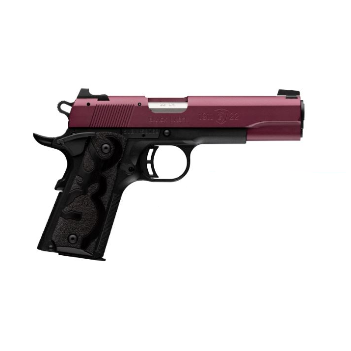 Browning 1911 Black Label Full Size 22 LR 4.25" 10+1 Polymer Stainless...-img-2