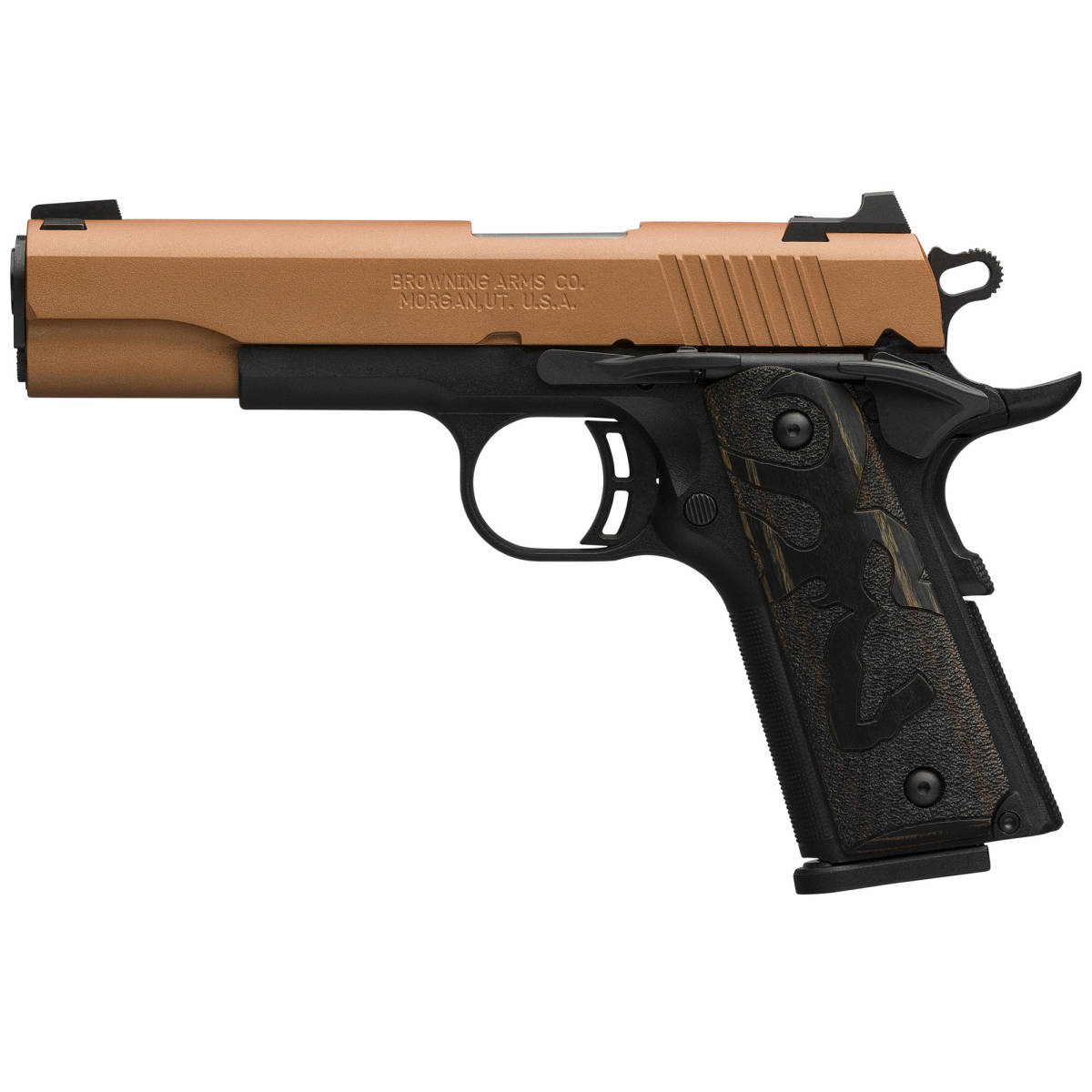 Browning 1911 Black Label Full Size 380 ACP 4.25" 8+1 Polymer Stainless...-img-0
