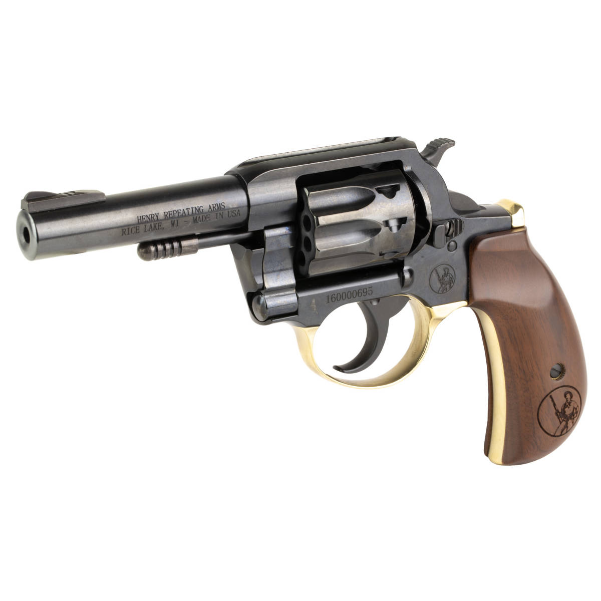 Henry H016BD Golden Boy 22 LR 10 Shot 4” Blued Steel Barrel, Cylinder-img-3