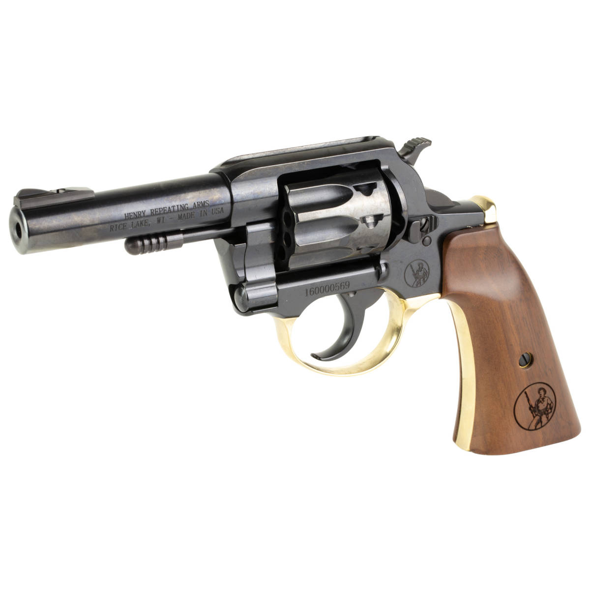 Henry H016GD Golden Boy 22 LR 10 Shot 4” Blued Steel Barrel, Cylinder-img-3
