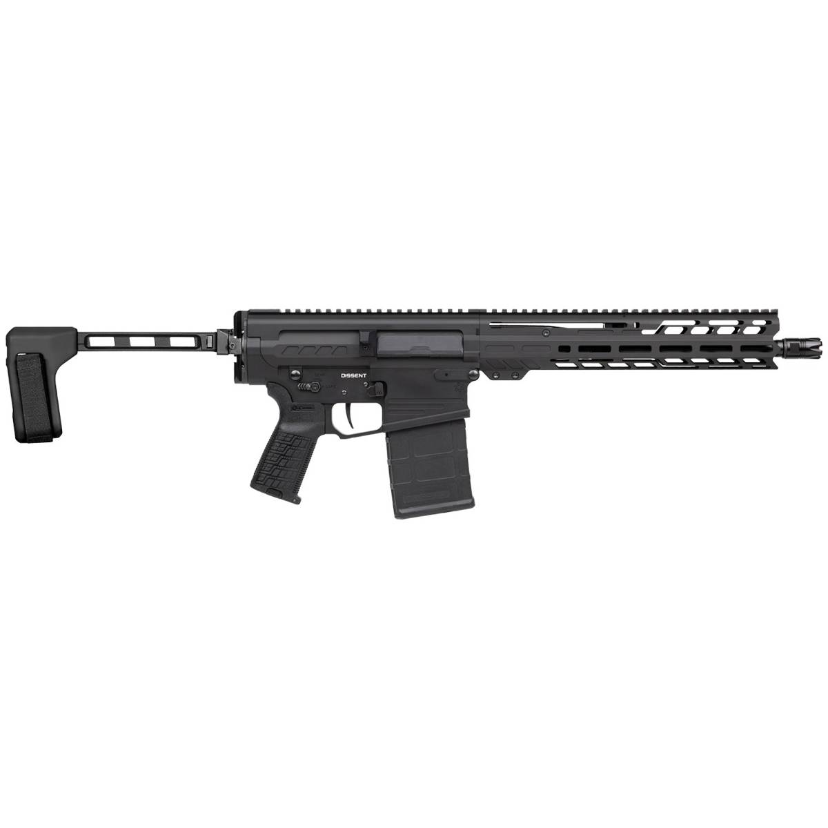 CMMG Dissent MK3 8.6 Blackout 12.5" Armor Black 33A380CAB-img-1