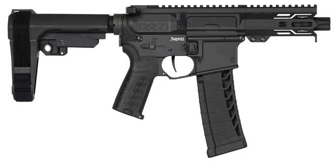 CMMG Banshee MK4 22LR 4.5" Armor Black 22AC60FAB-img-1
