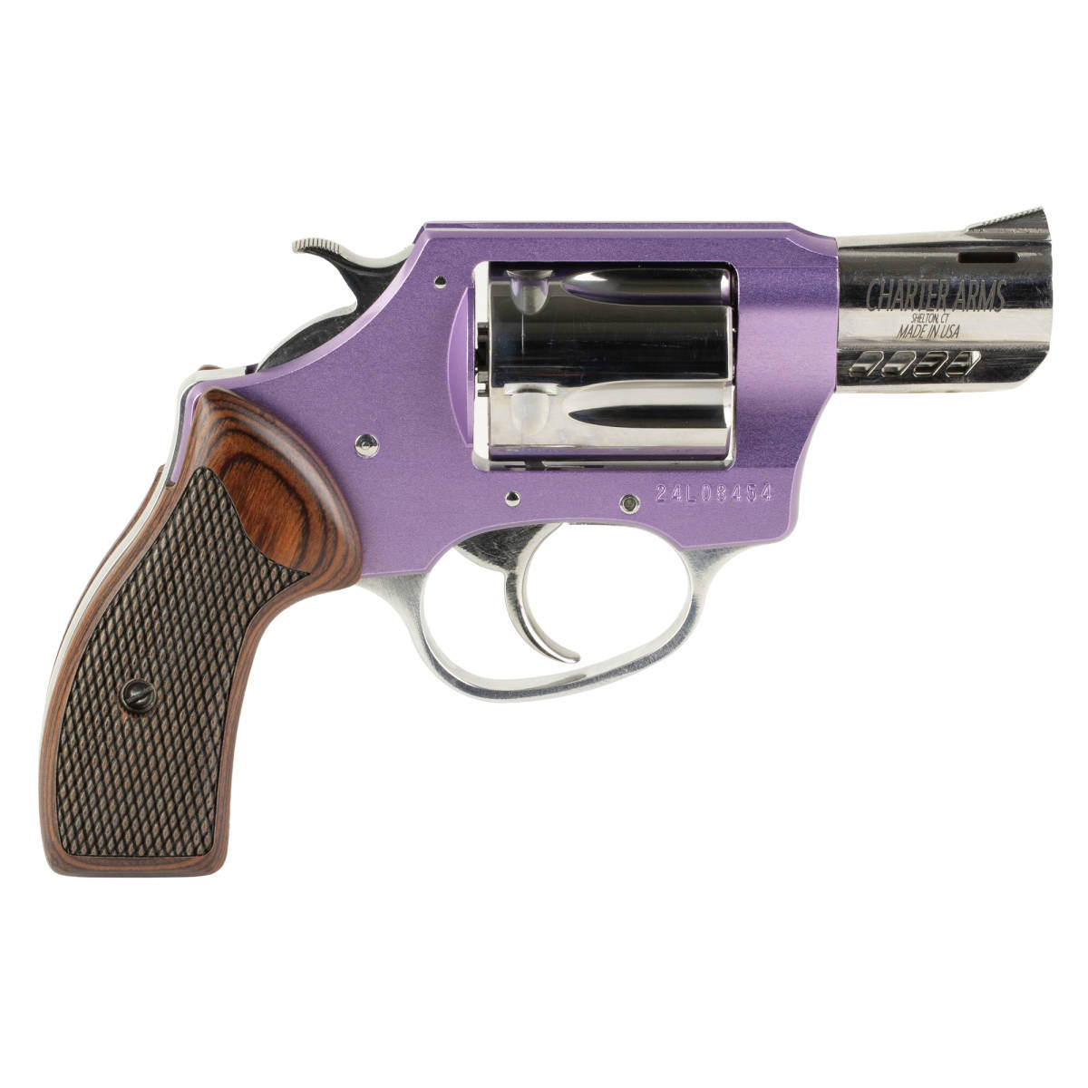 Charter Arms 53804 Off Duty Coyote 380 ACP 5rd 2” High Polished Ported-img-2