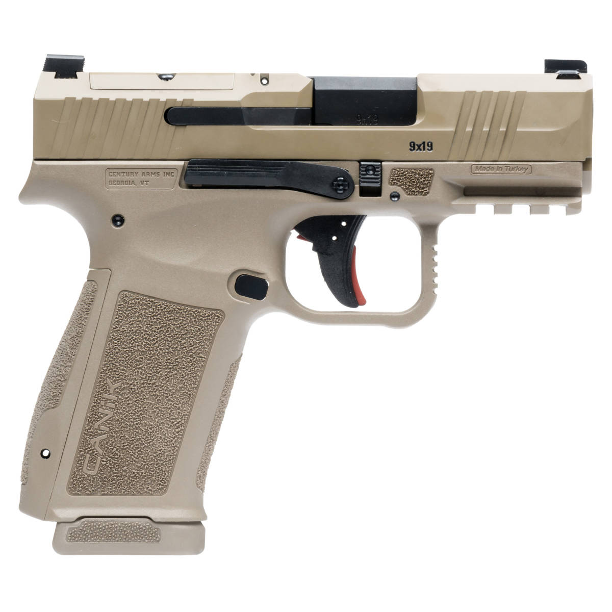 Century Arms HG7882DN Mete MC9L Sub-Compact Frame 9mm 17+1 3.18” FDE...-img-2