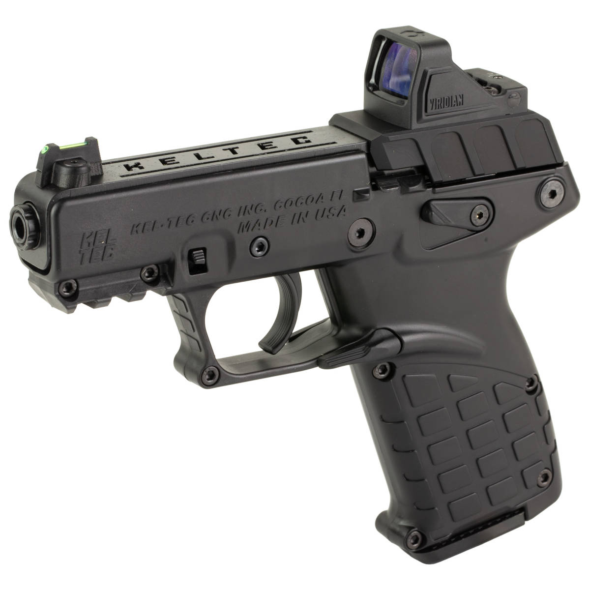 Kel-Tec P17BBLKOPTIC P17 Compact Frame 22 LR 16+1 3.80” Black Steel...-img-3