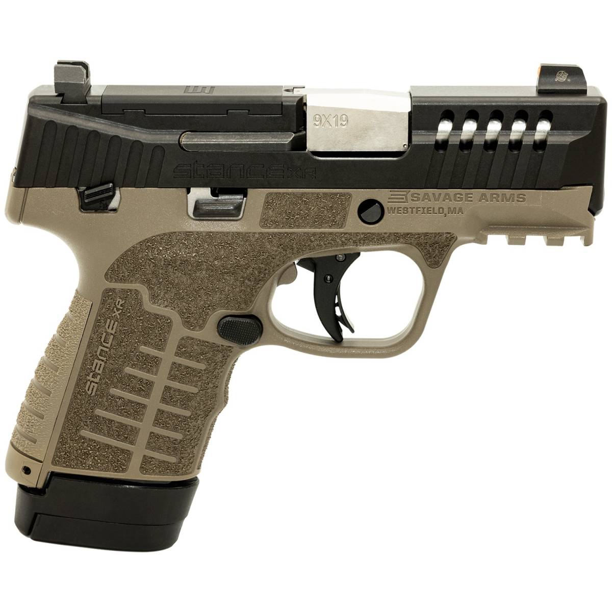 Savage Arms 67065 Stance XR 9mm 13+1 3.20” Natural Black Nitride...-img-1