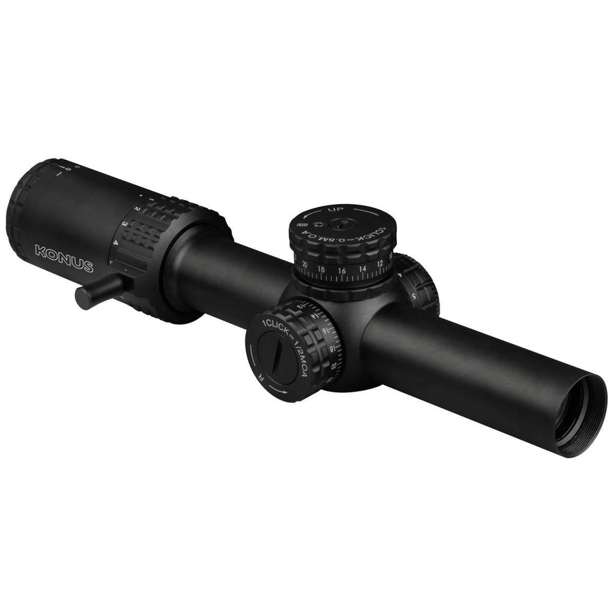 Konus 7193 Sultan 1-10x24 30mm Tube Illuminated Engraved Ballistic...-img-1