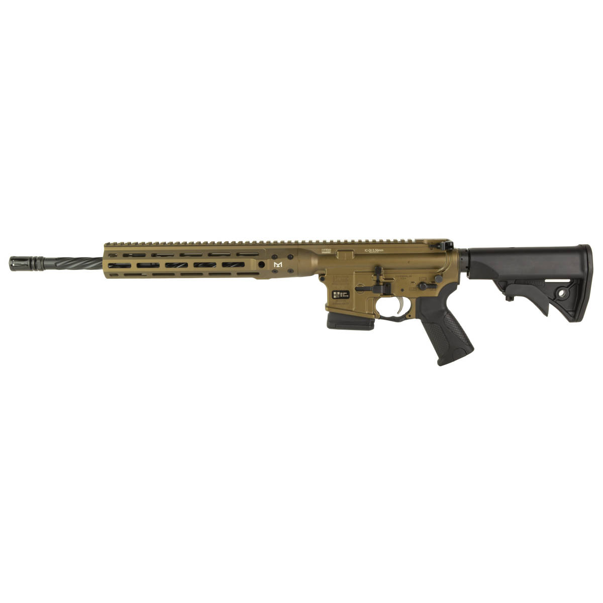 LWRC DI 556NATO 16” CA COMP MLOK BRZ-img-1