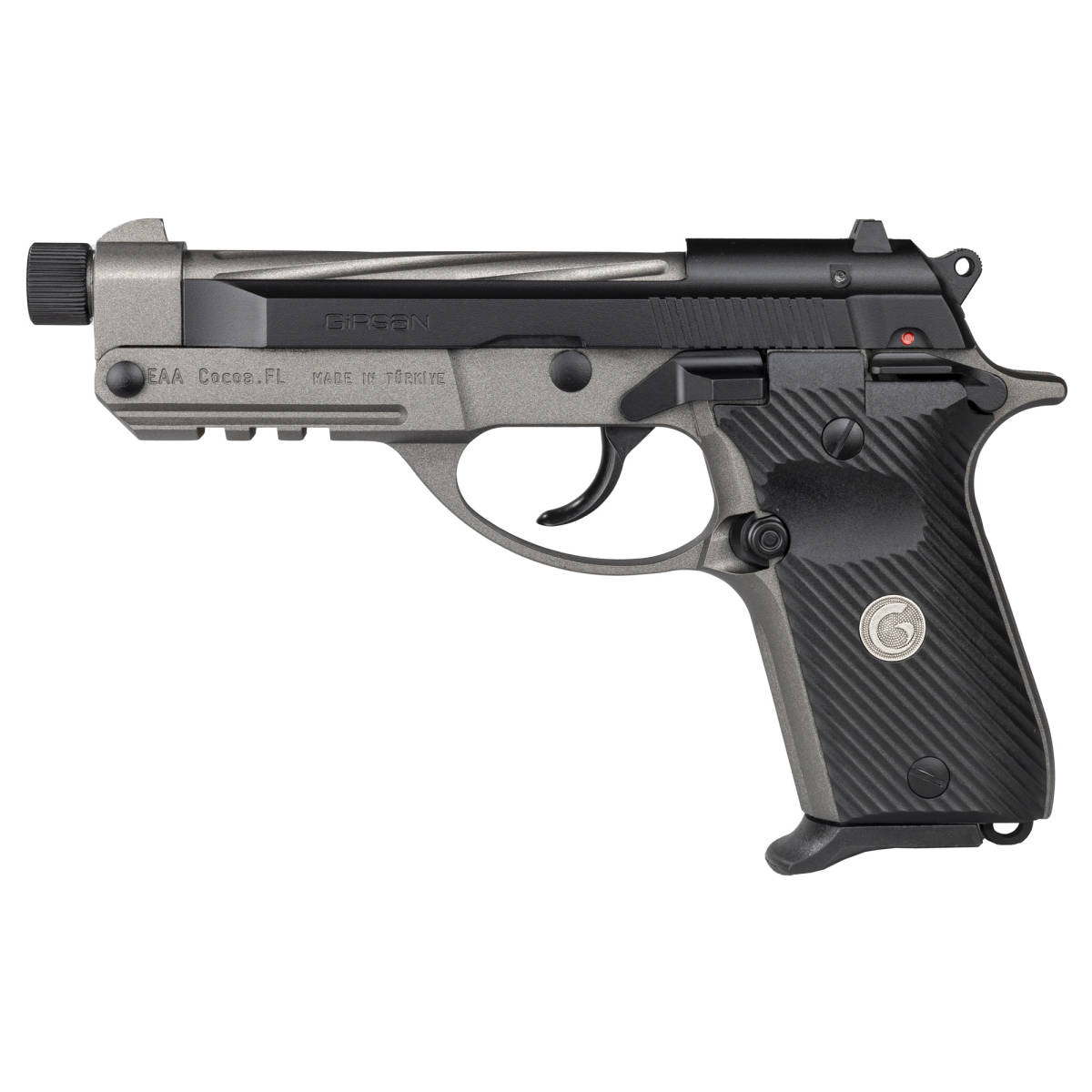 Girsan 390890 MC 14TX 380 ACP 13+1 4.90” Tungsten Cerakote Spiral...-img-0