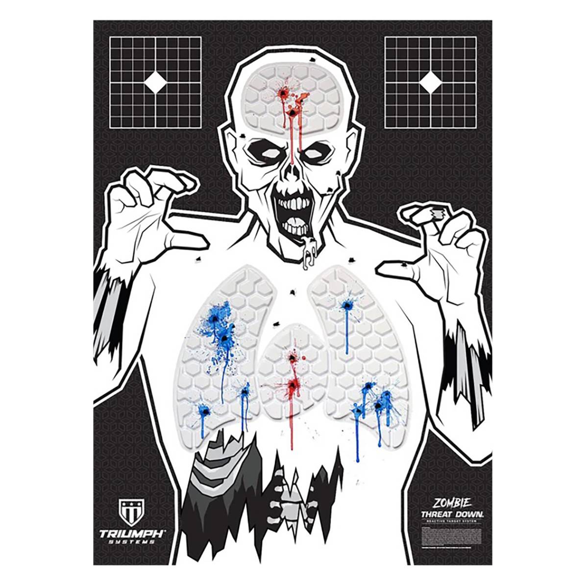Triumph Systems 031513001 Threat Down Zombie Corrugate Hanging...-img-1