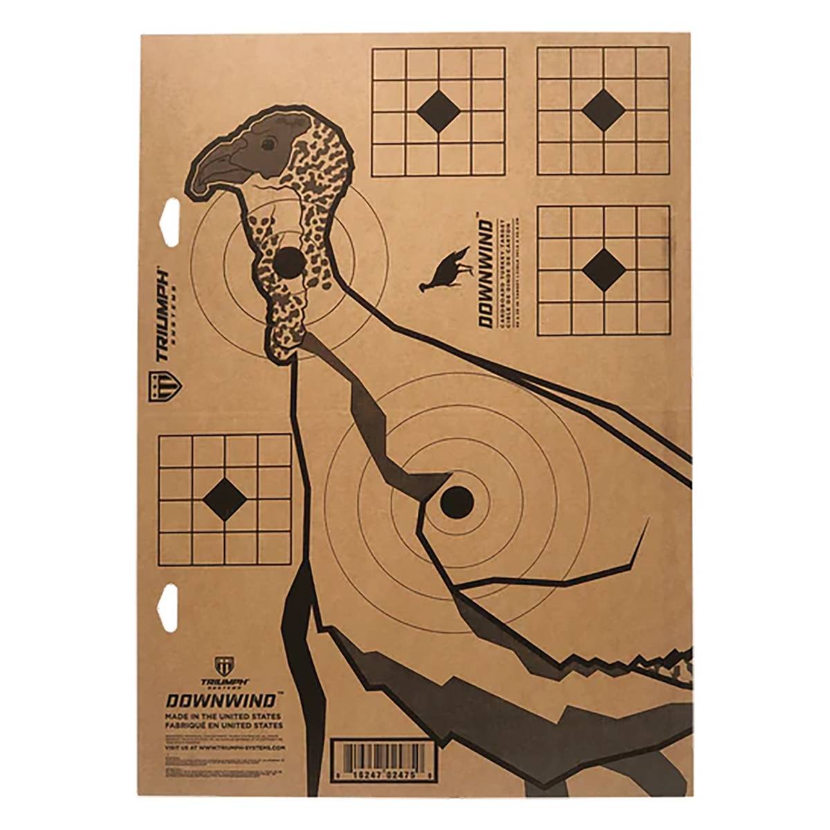Triumph Systems 020021000 Downwind Turkey Standing Cardboard 24”W x...-img-1