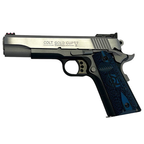 Colt Gold Cup Lite 45 ACP Blued G10 Grips ZO5970GCLTT 151550026536-img-1