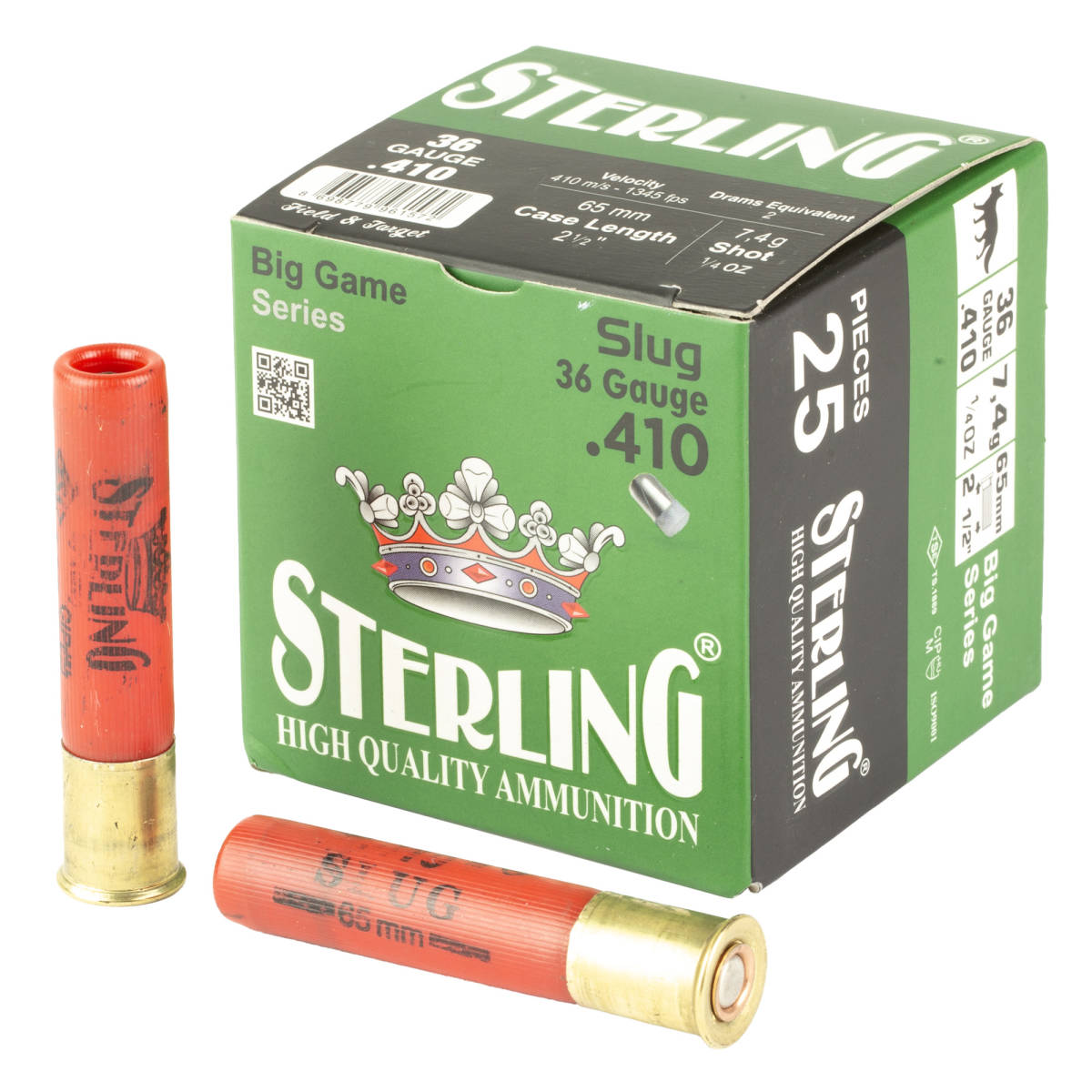 STERLING 8698779961572 410 2.50 SLUG 25/20-img-1