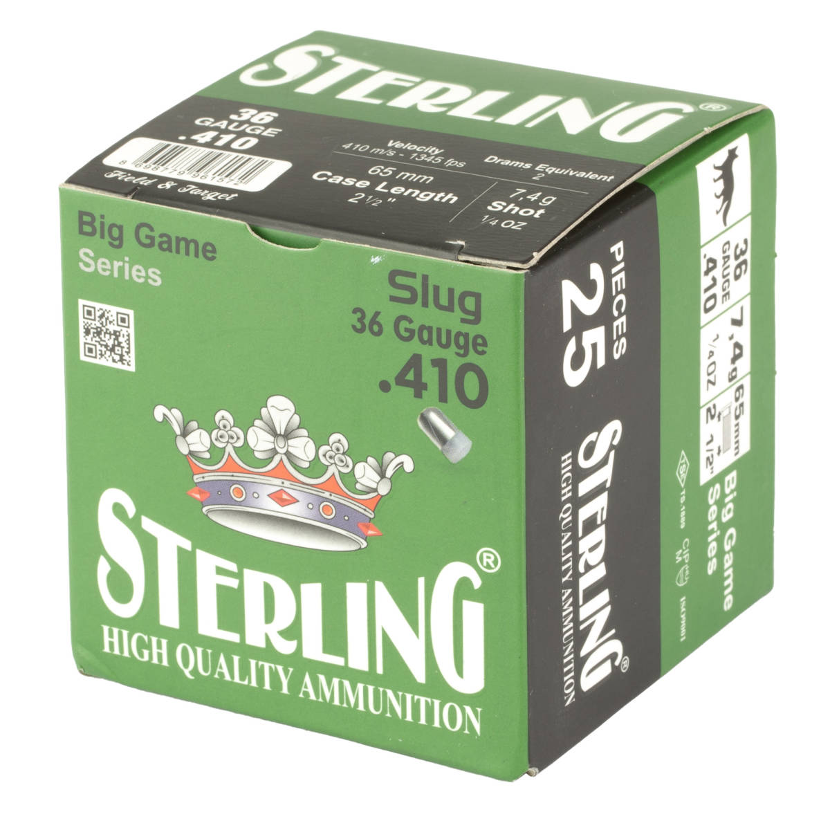 STERLING 8698779961572 410 2.50 SLUG 25/20-img-3
